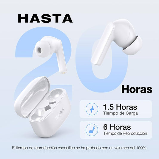 Audífonos IN-EAR Bluetooth 6H de Batería